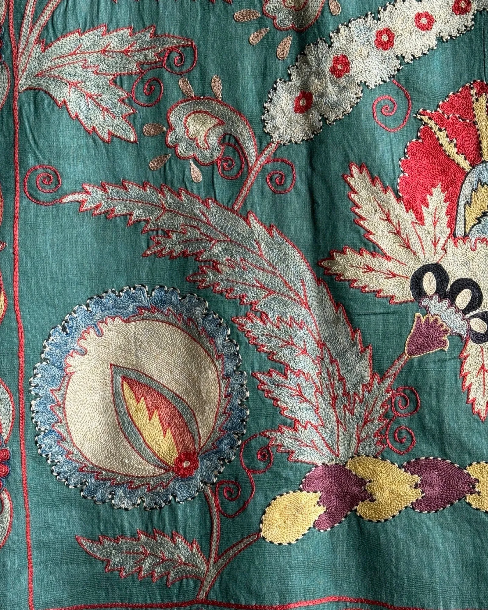 Hand Stitched Suzani (CSSU082624 | 63 x 86")