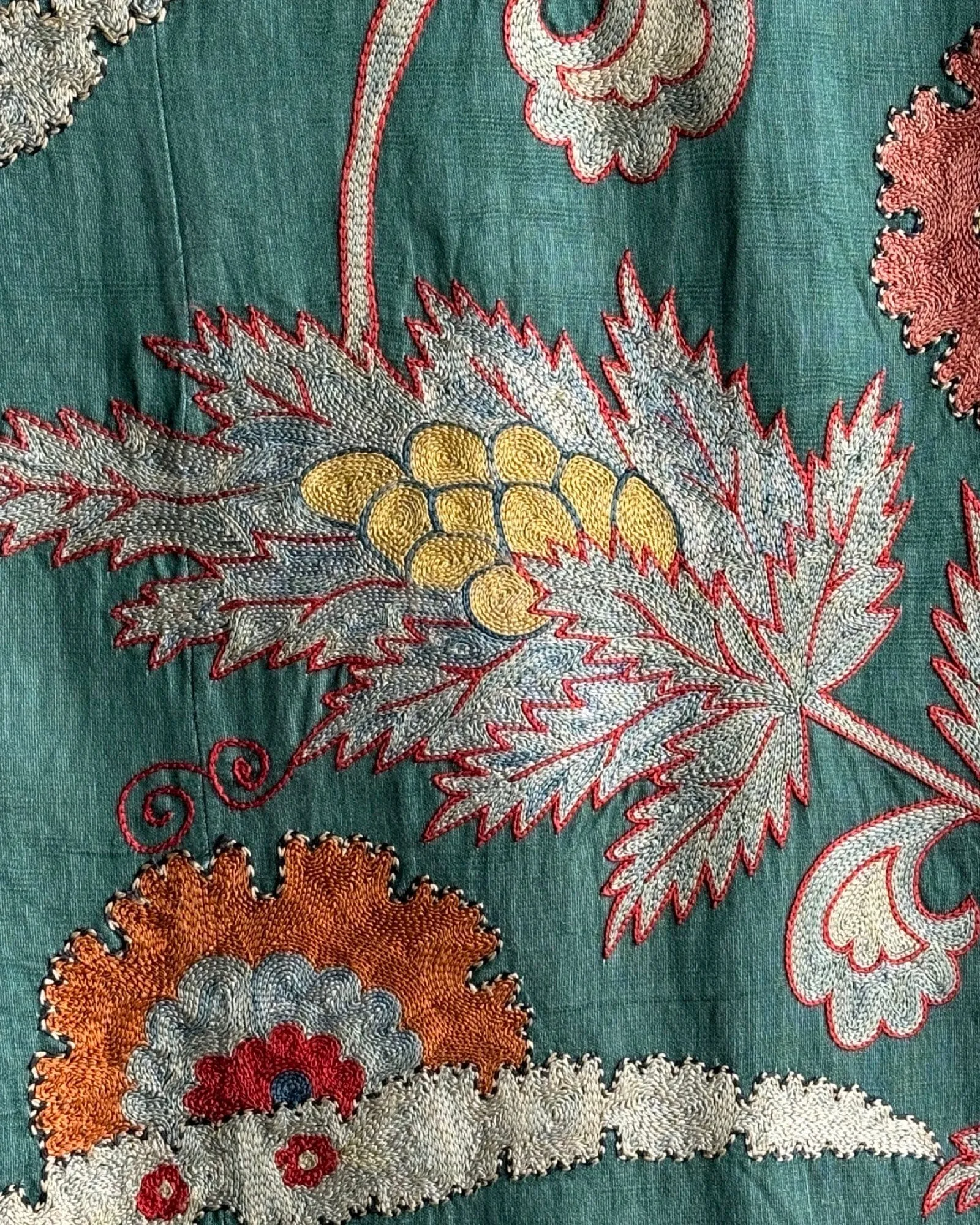 Hand Stitched Suzani (CSSU082624 | 63 x 86")