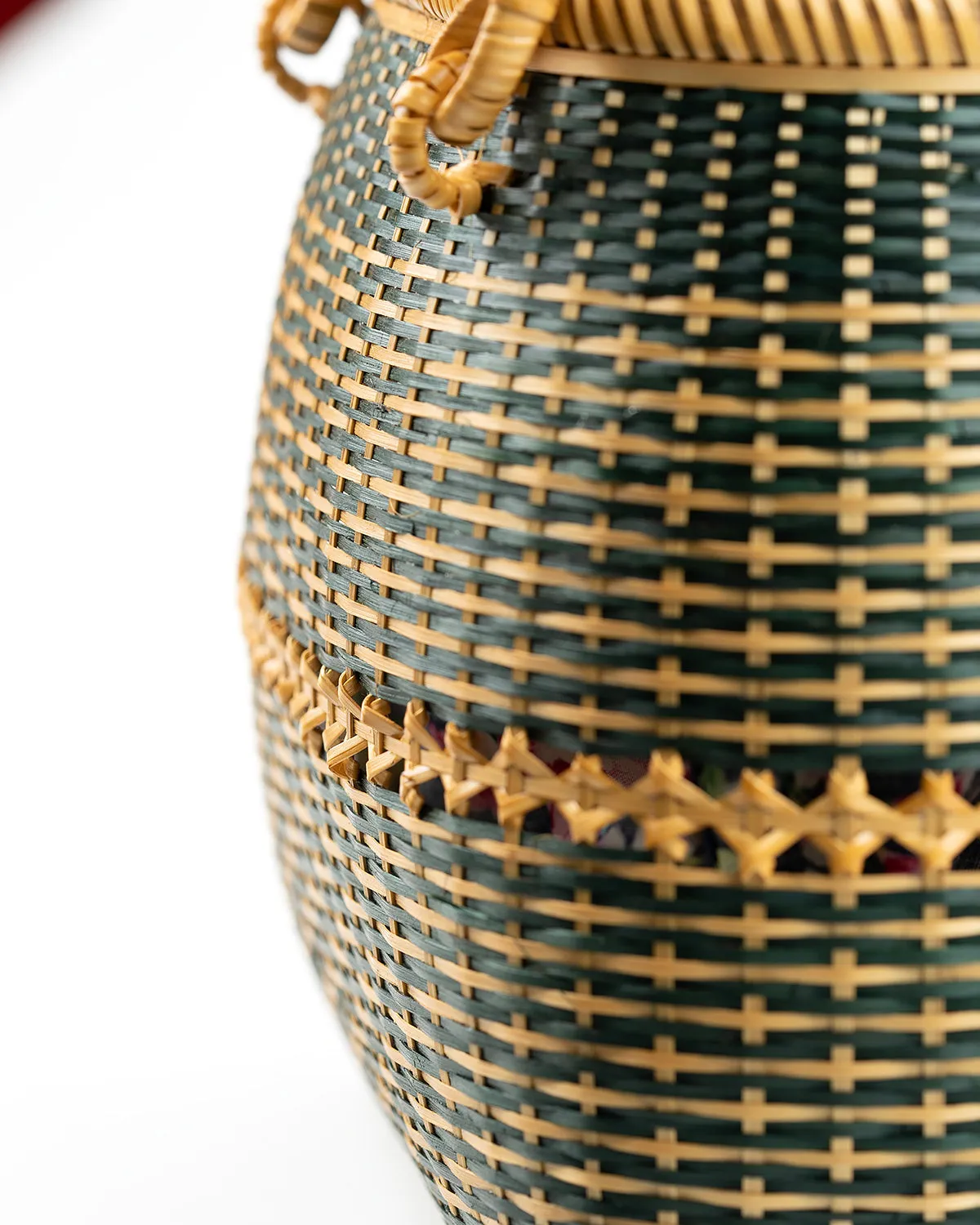 Hand-woven Bamboo Bag | Gone to Market (Green)