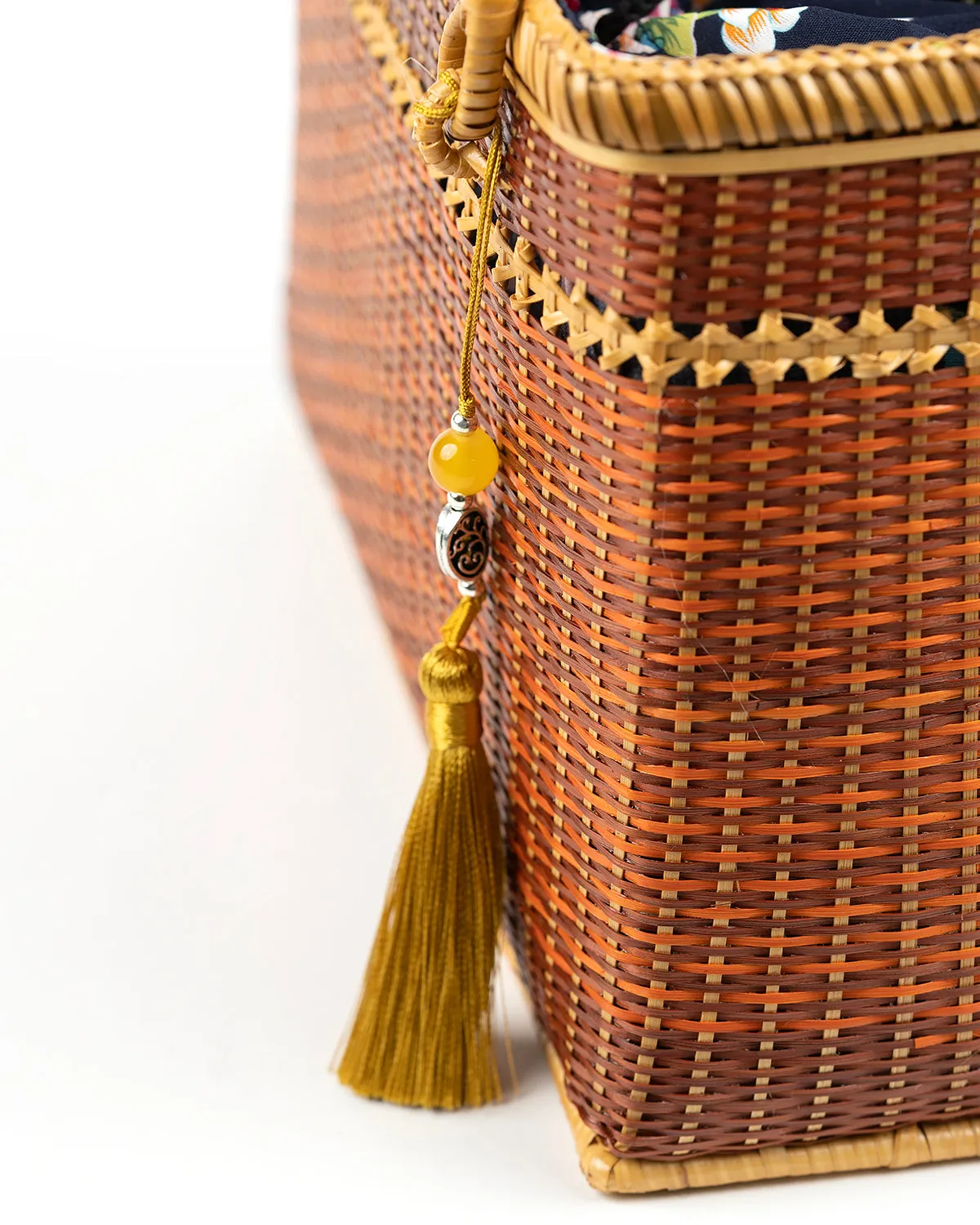 Hand-woven Bamboo Bag | Ready at Any Angle (Brown)