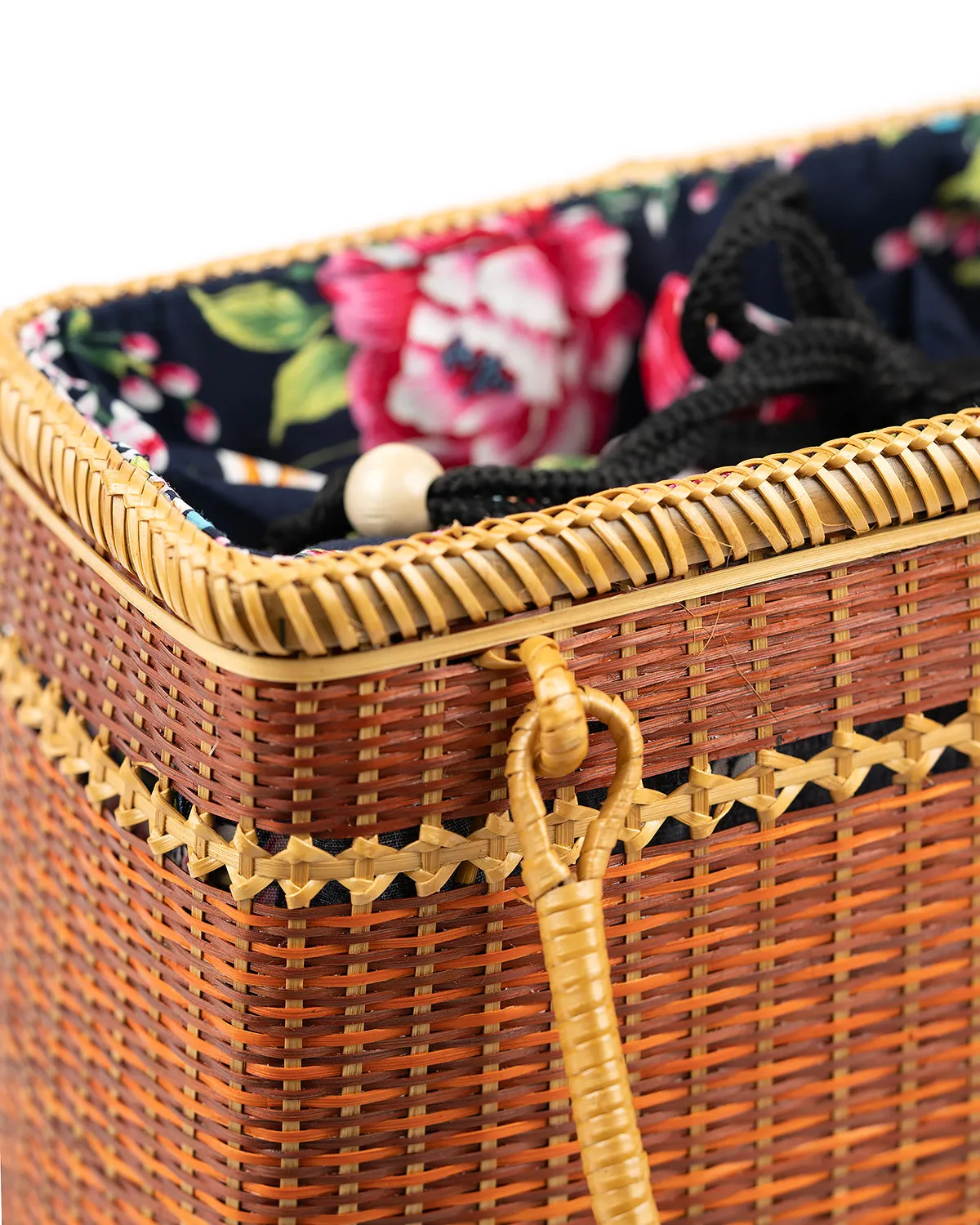 Hand-woven Bamboo Bag | Ready at Any Angle (Brown)