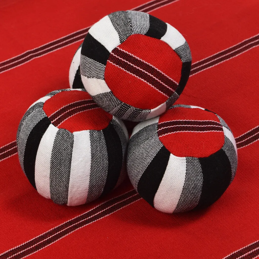 Hand woven Soft Baby Ball | Black & White
