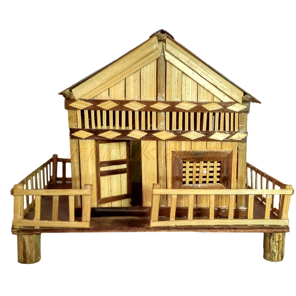 Handmade House Design From Bamboo