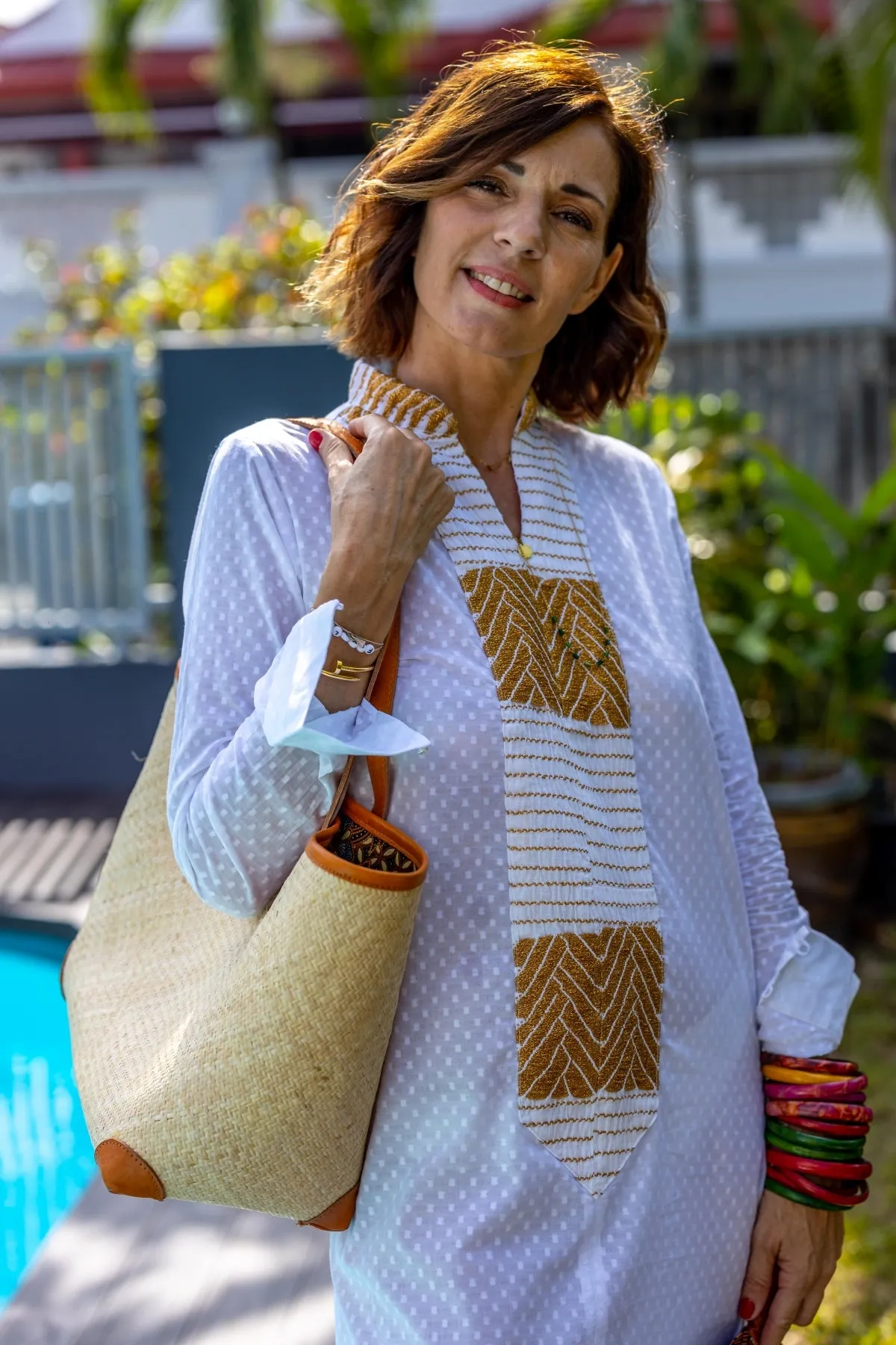 Handmade MEG Rattan Bag