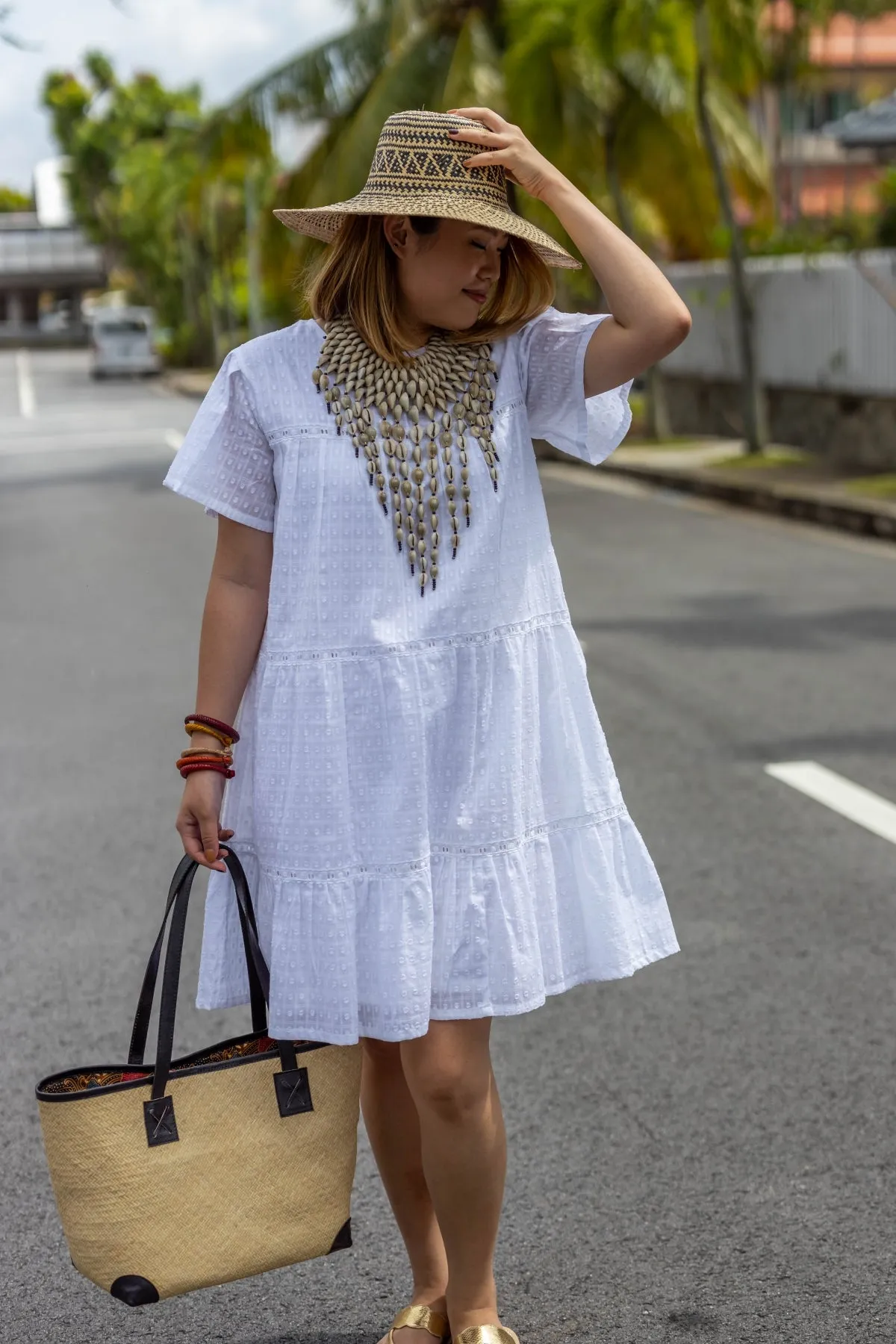 Handmade MEG Rattan Bag