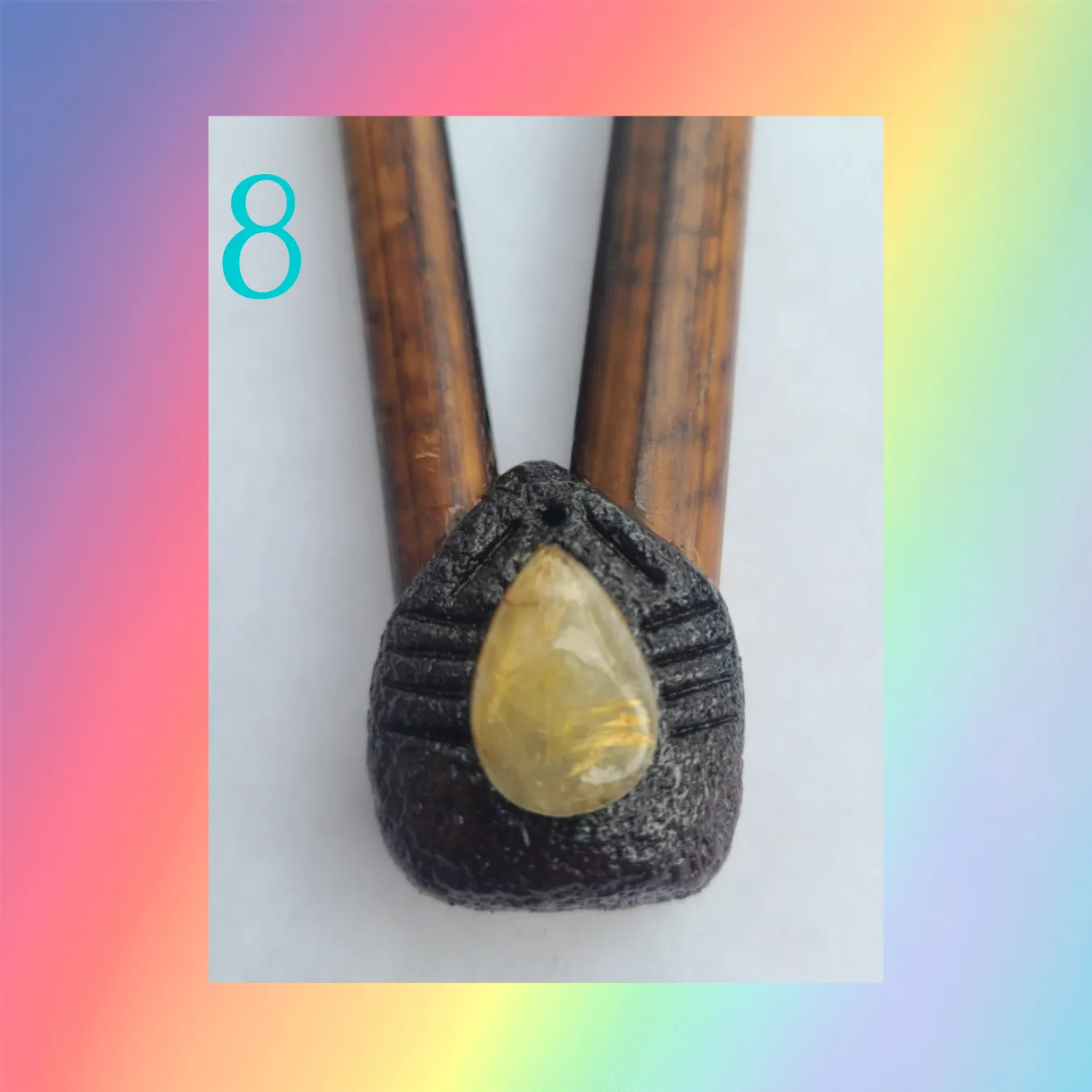 Hapéh and Kuripe Kit Bamboo Brazilian Quartz & Citrine Collection