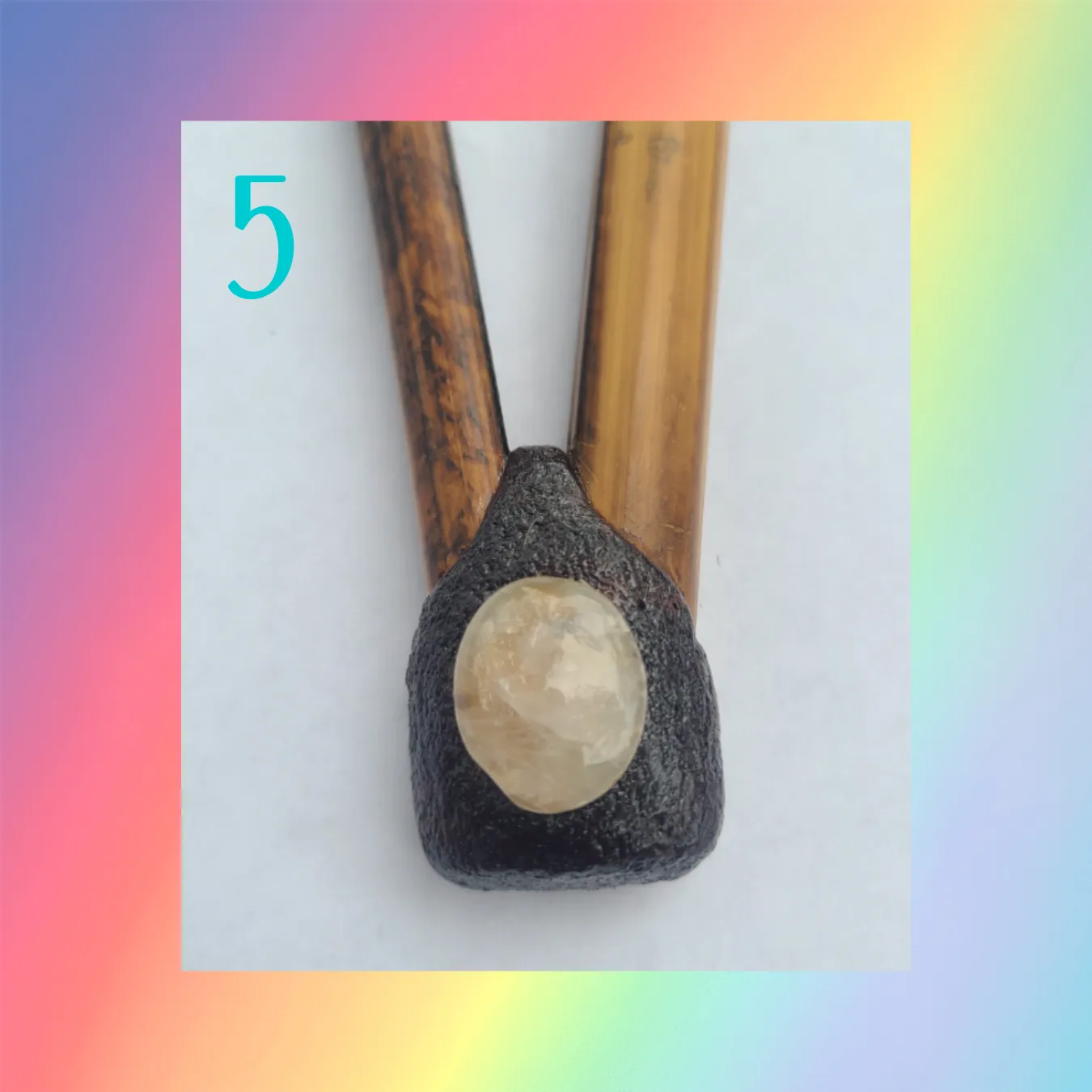 Hapéh and Kuripe Kit Bamboo Brazilian Quartz & Citrine Collection