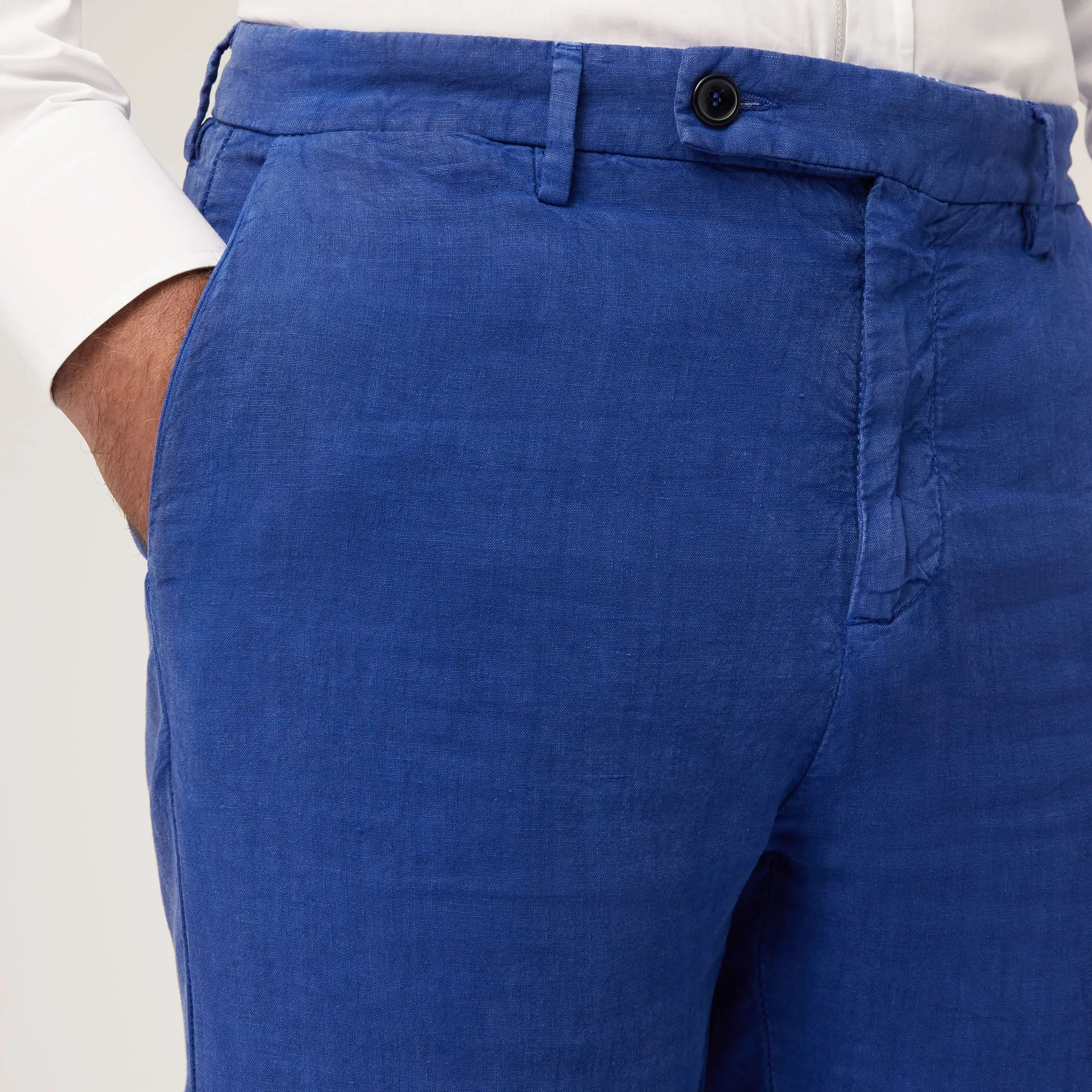 Harmont & Blaine Linen Pants - Hydrangea