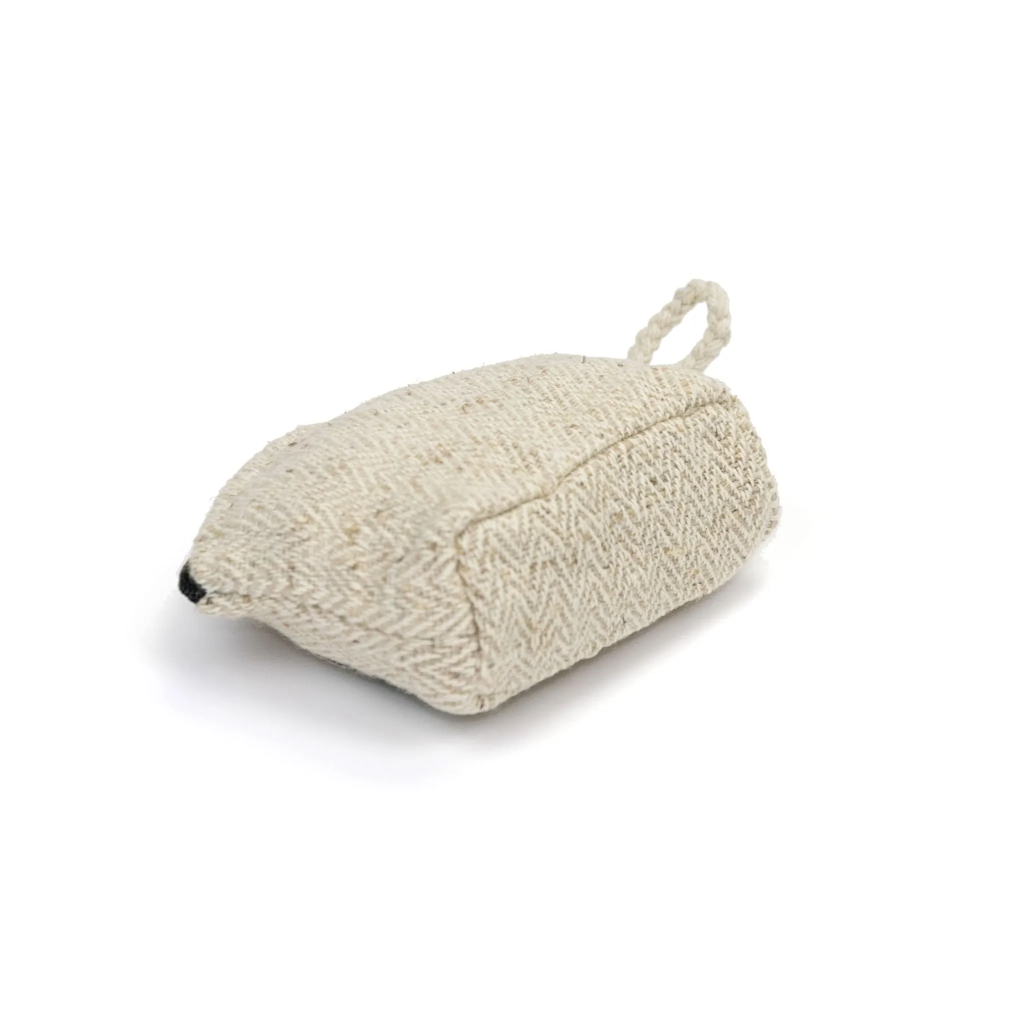Hemp Coin Purse, Zipper Pouch, Natural