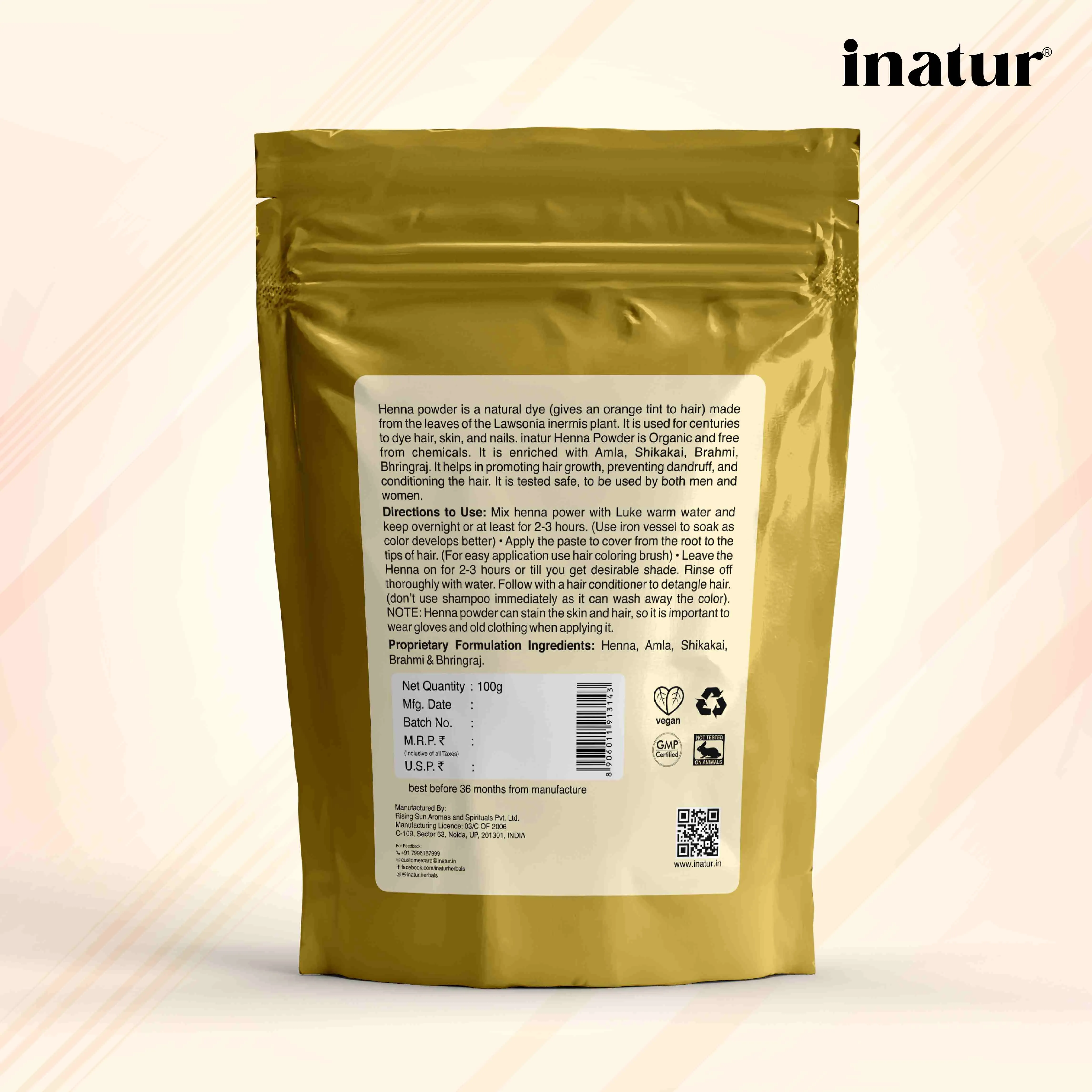Henna  Powder - 100g - Pack of 2