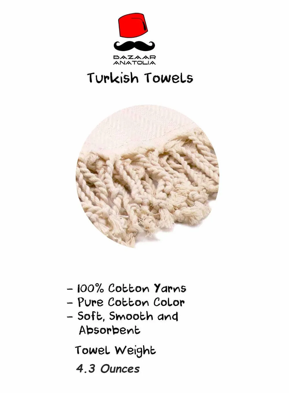 Herringbone Turkish Towel, Kitchen Towel, Tea Towel, Hand Towel - Purple
