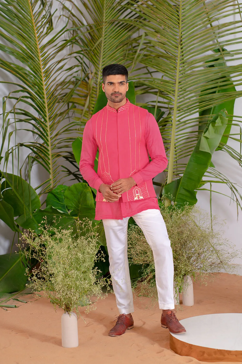 Hot Pink Arches Bundi Set