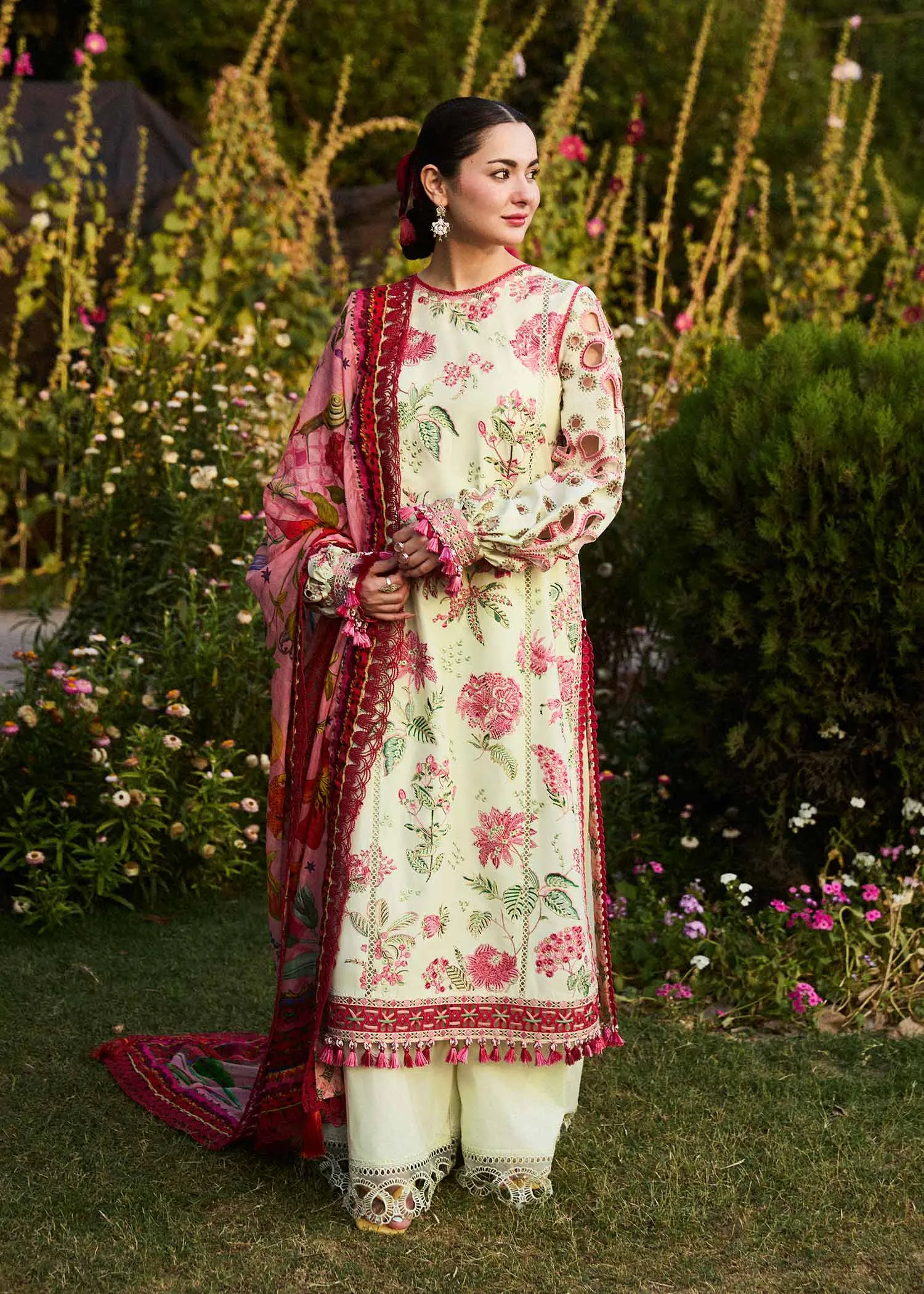 HUSSAIN REHAR | SS LAWN '24 COLLECTION-GLEAM