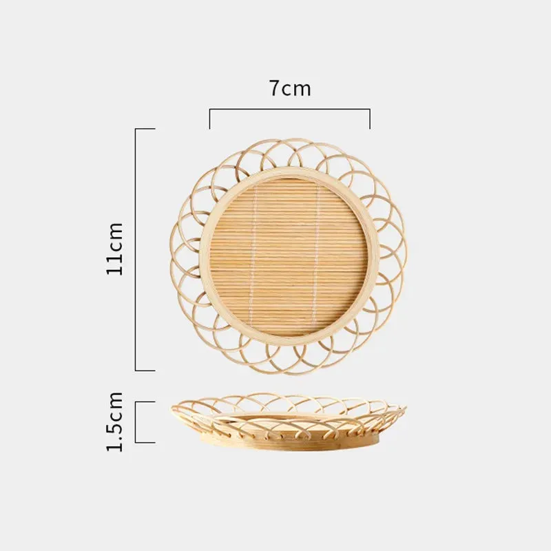 Hutton bamboo coasters
