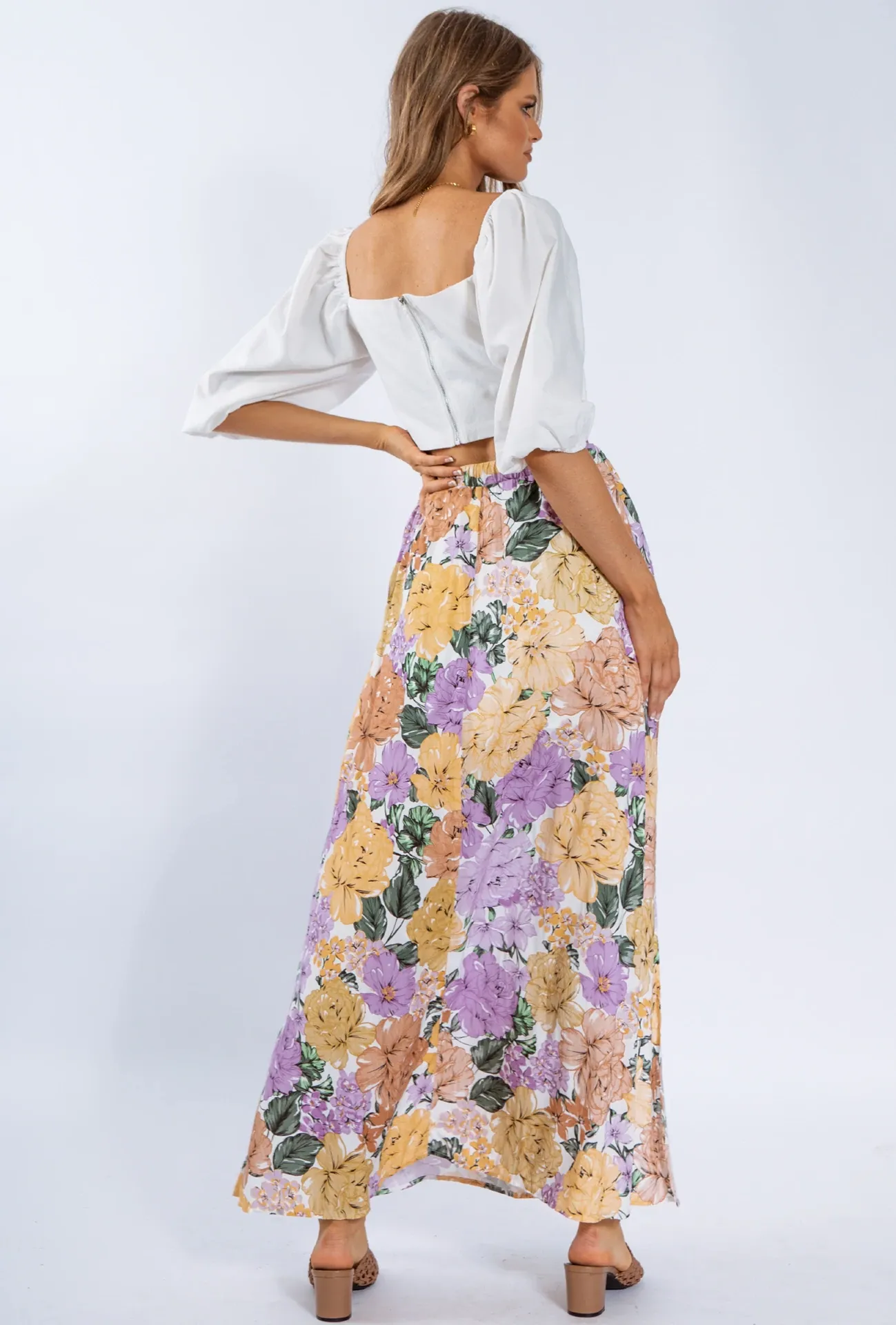 Ilya Puff Sleeve Crop Top
