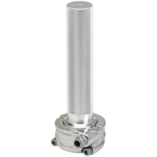 Inc. Cast Whiskey Throttle 7/8" & 1" Single - Polished