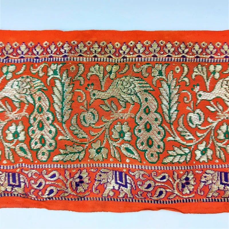 Indian brocade saree border - brocade Banarasi border