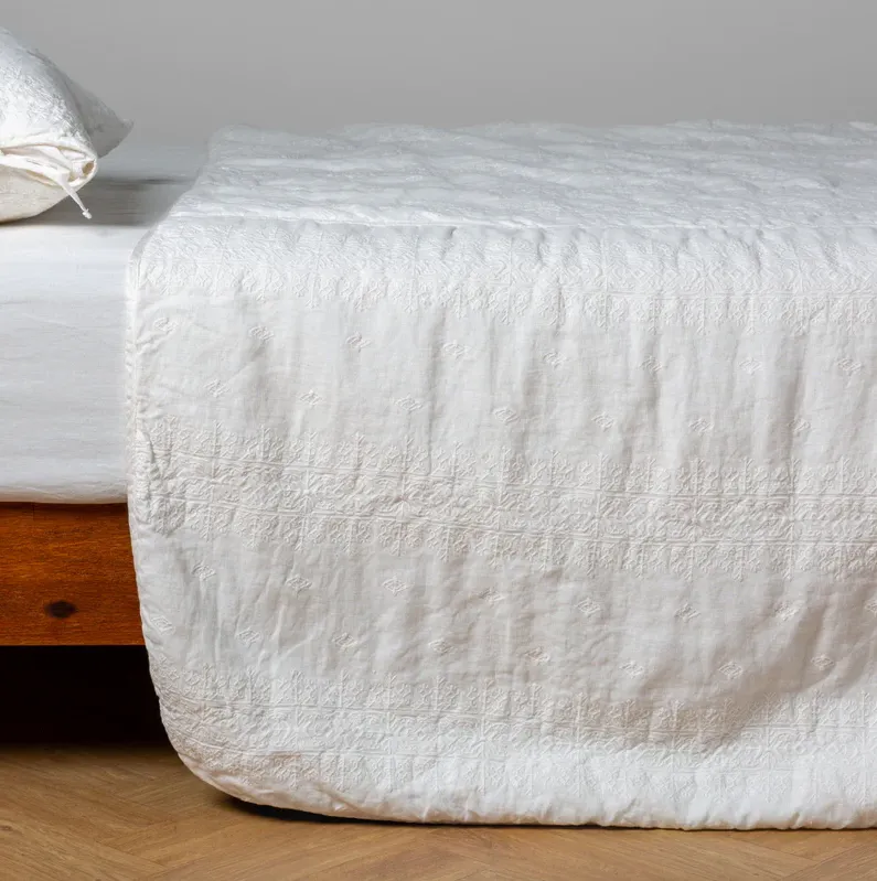 Ines Bedspread - Winter White - King