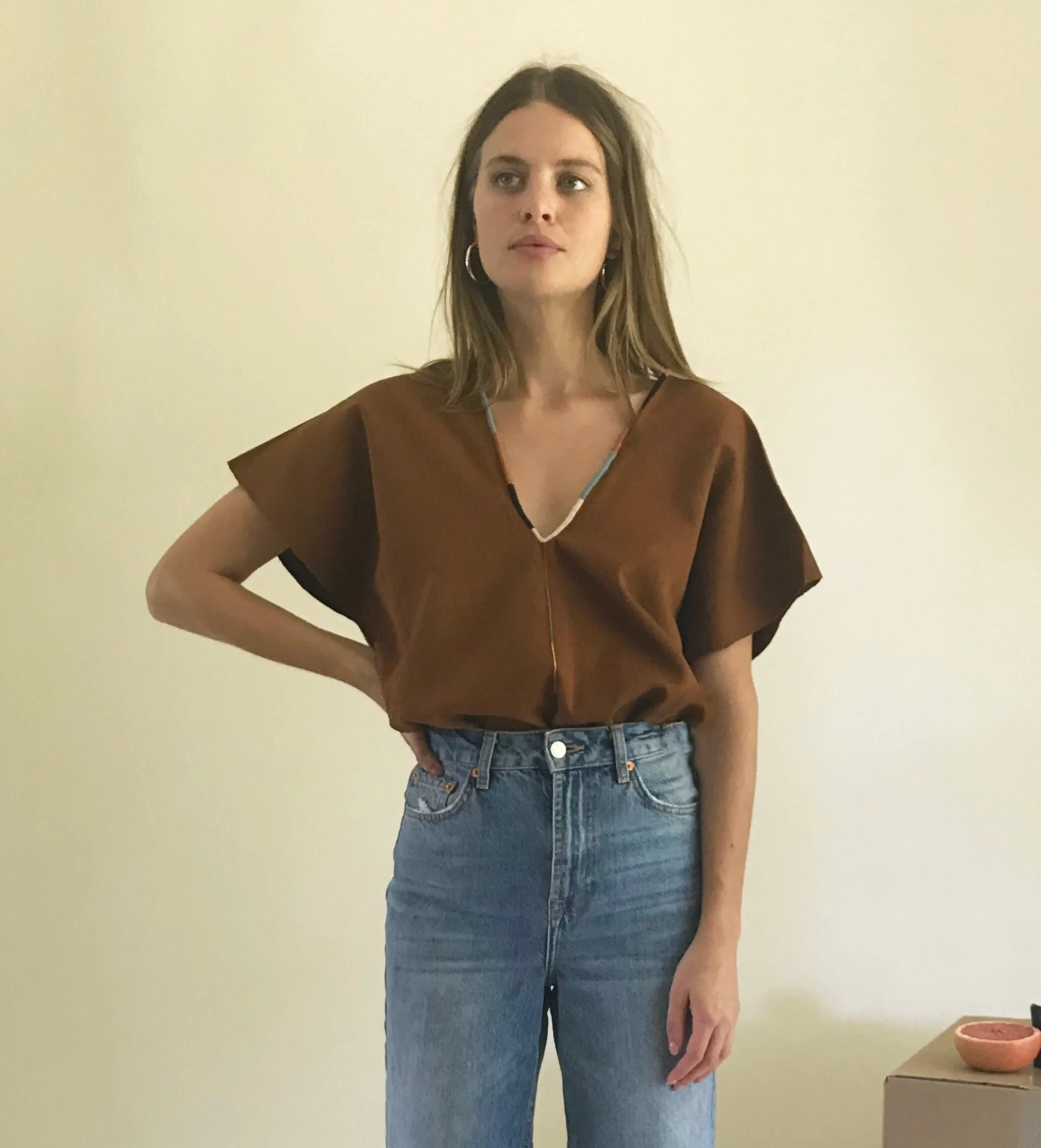 Ines Top Chestnut