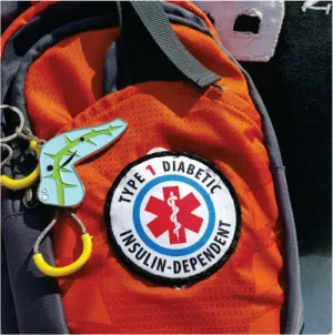 Iron on patch - Type 1 diabetic