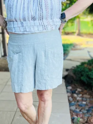 Ivy Jane Oatmeal Slouch Pocket Short