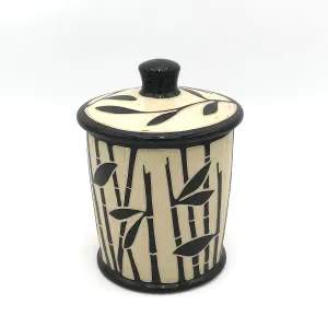 Jennifer Falter - Small Lidded Jar (Bamboo)