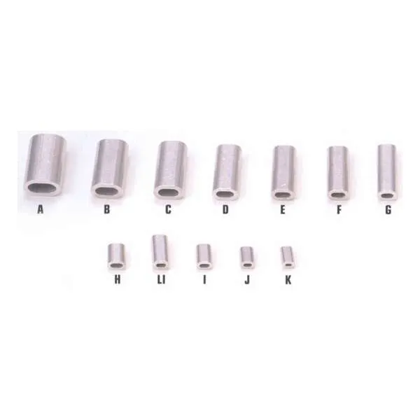 Jinkai Aluminum Sleeves 500pcs/pack
