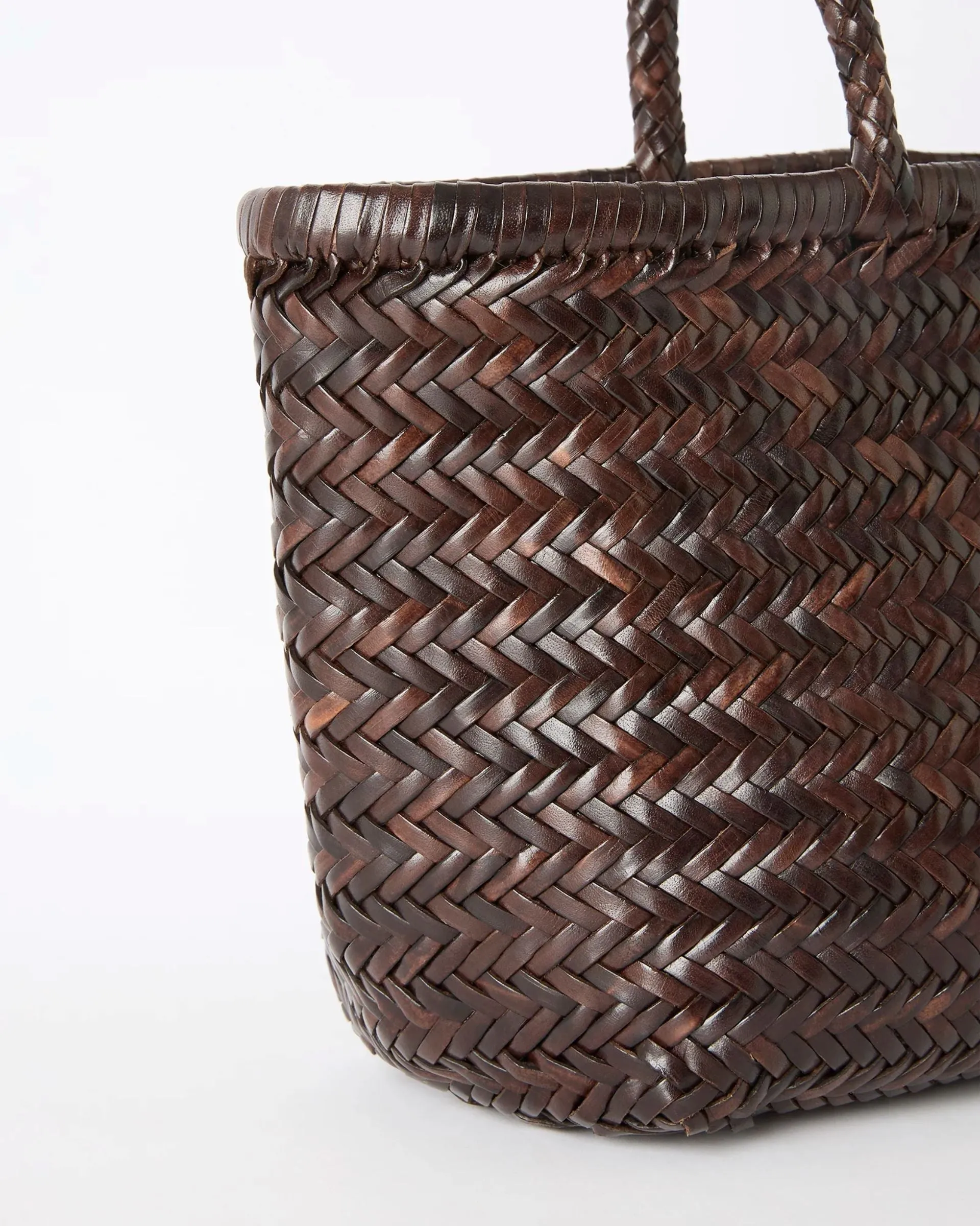 JUJU & CO Dune Basket - Mahogany