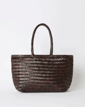 JUJU & CO Dune Basket - Mahogany