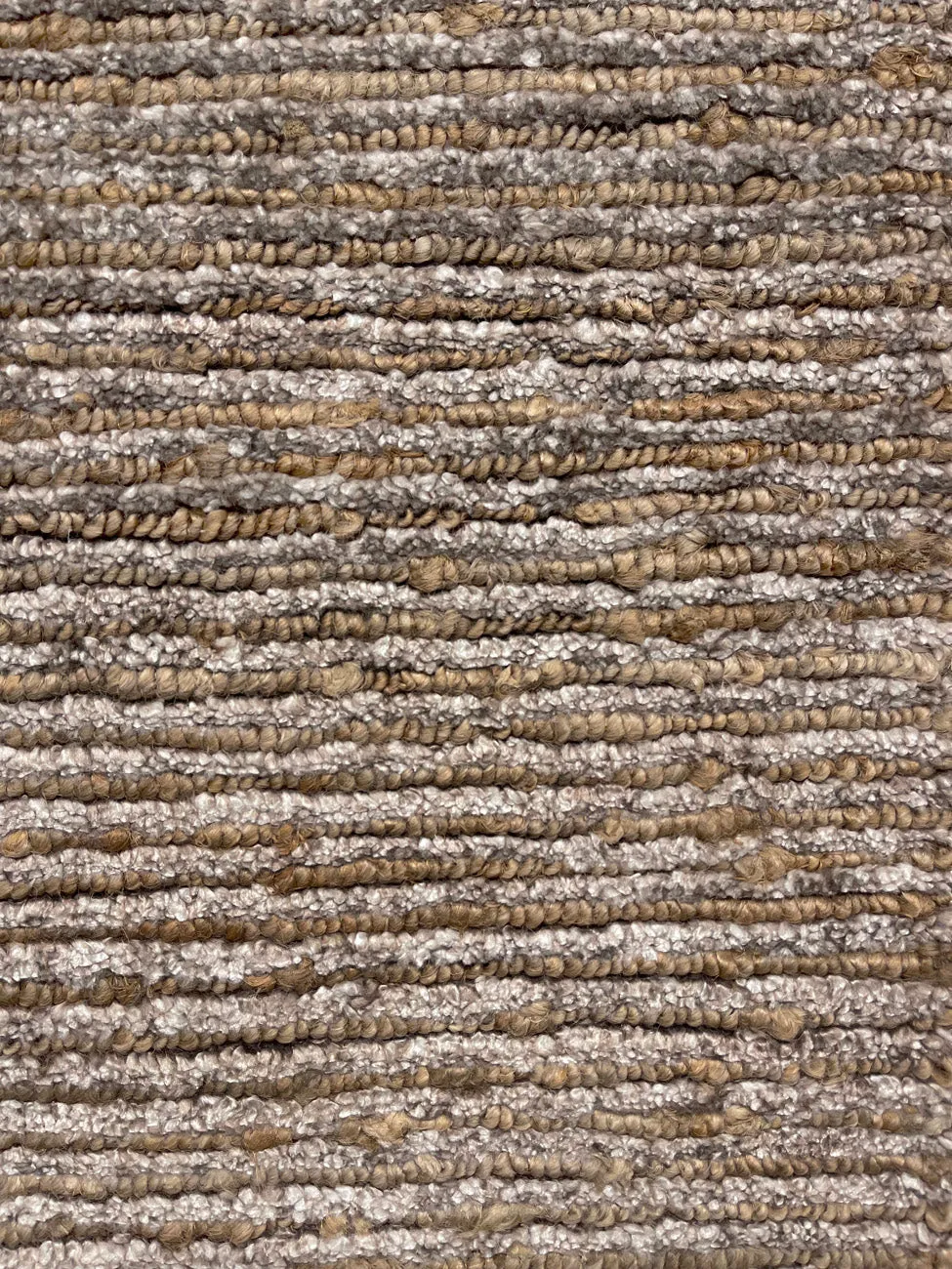 Jute Loop & Cut Brown