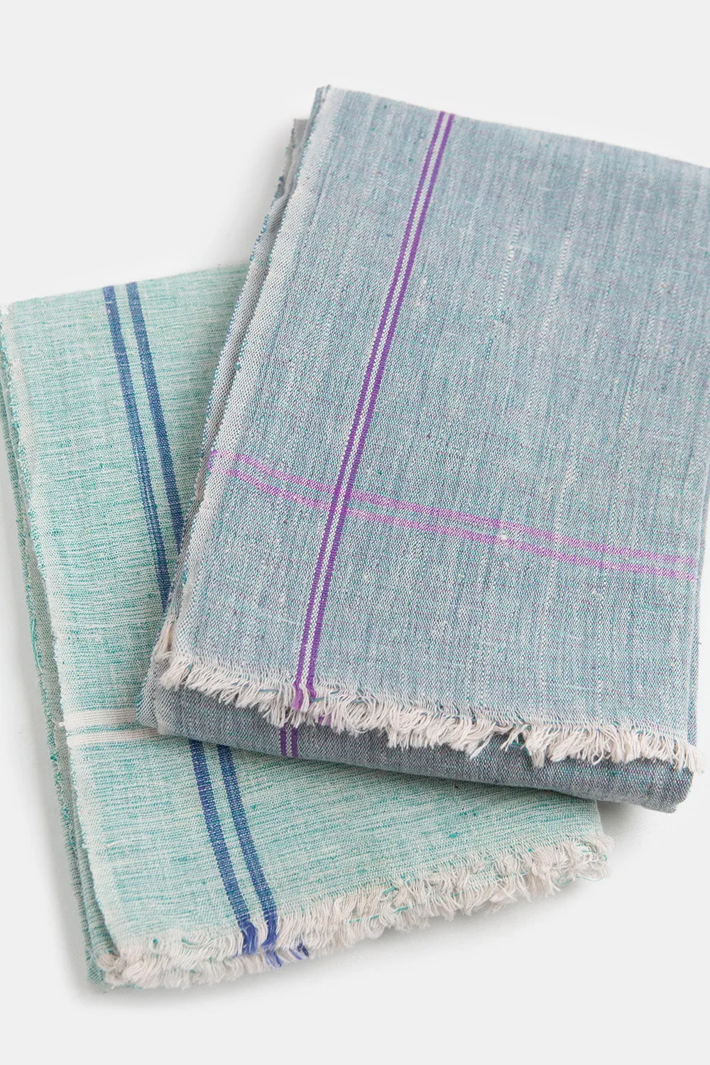 Khadi Cotton Towel in Ocean