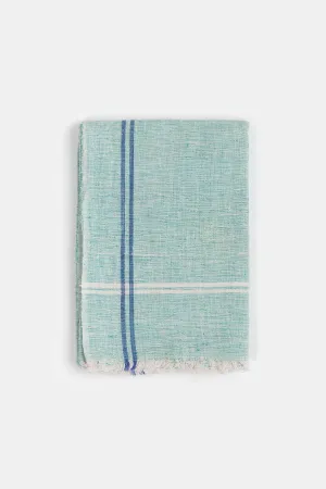 Khadi Cotton Towel in Ocean