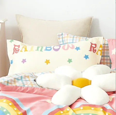Kids Club Rainbow Duvet Covers Set