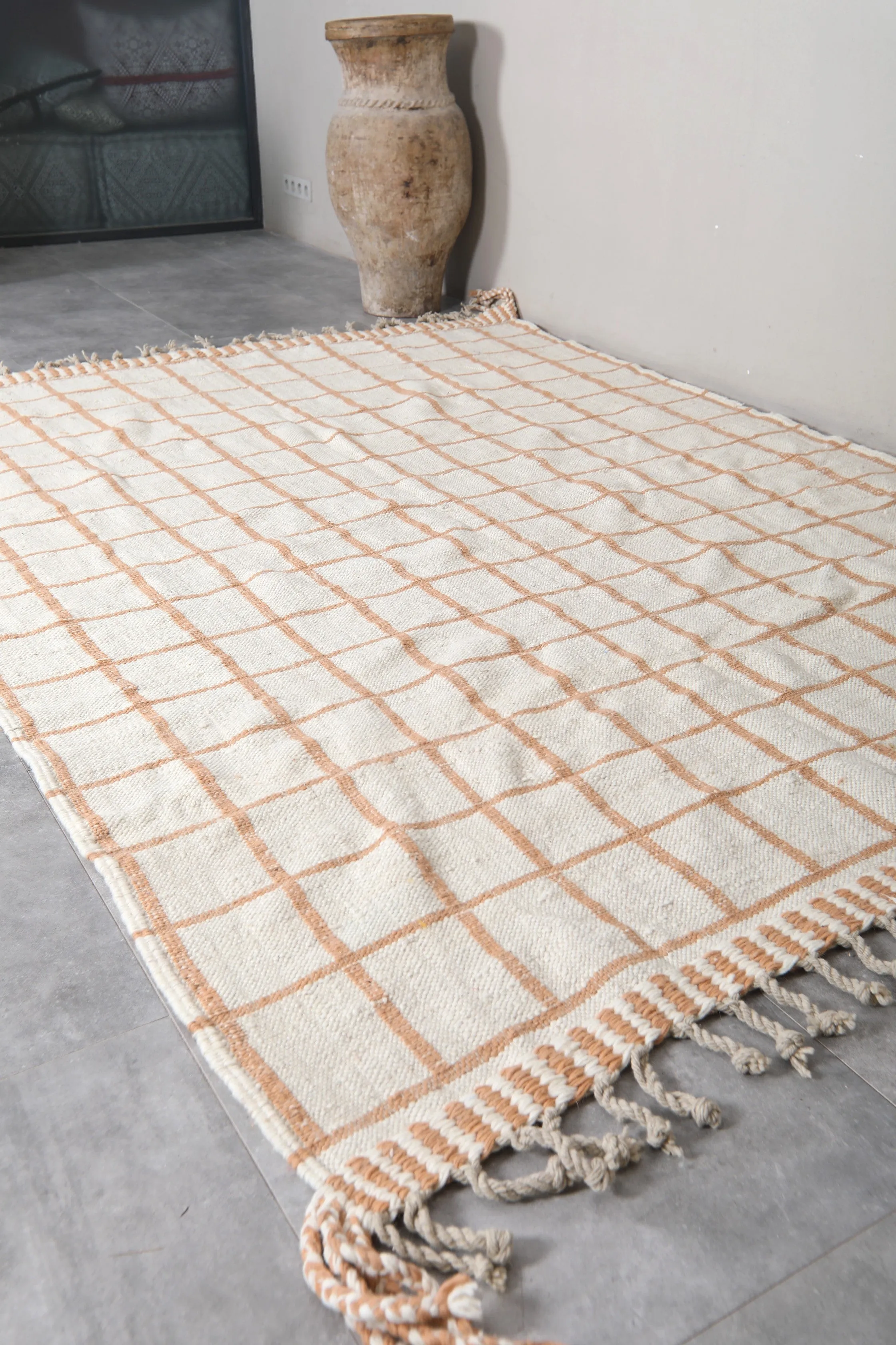Kilim rug - Flat woven wool carpet - Berber custom rug
