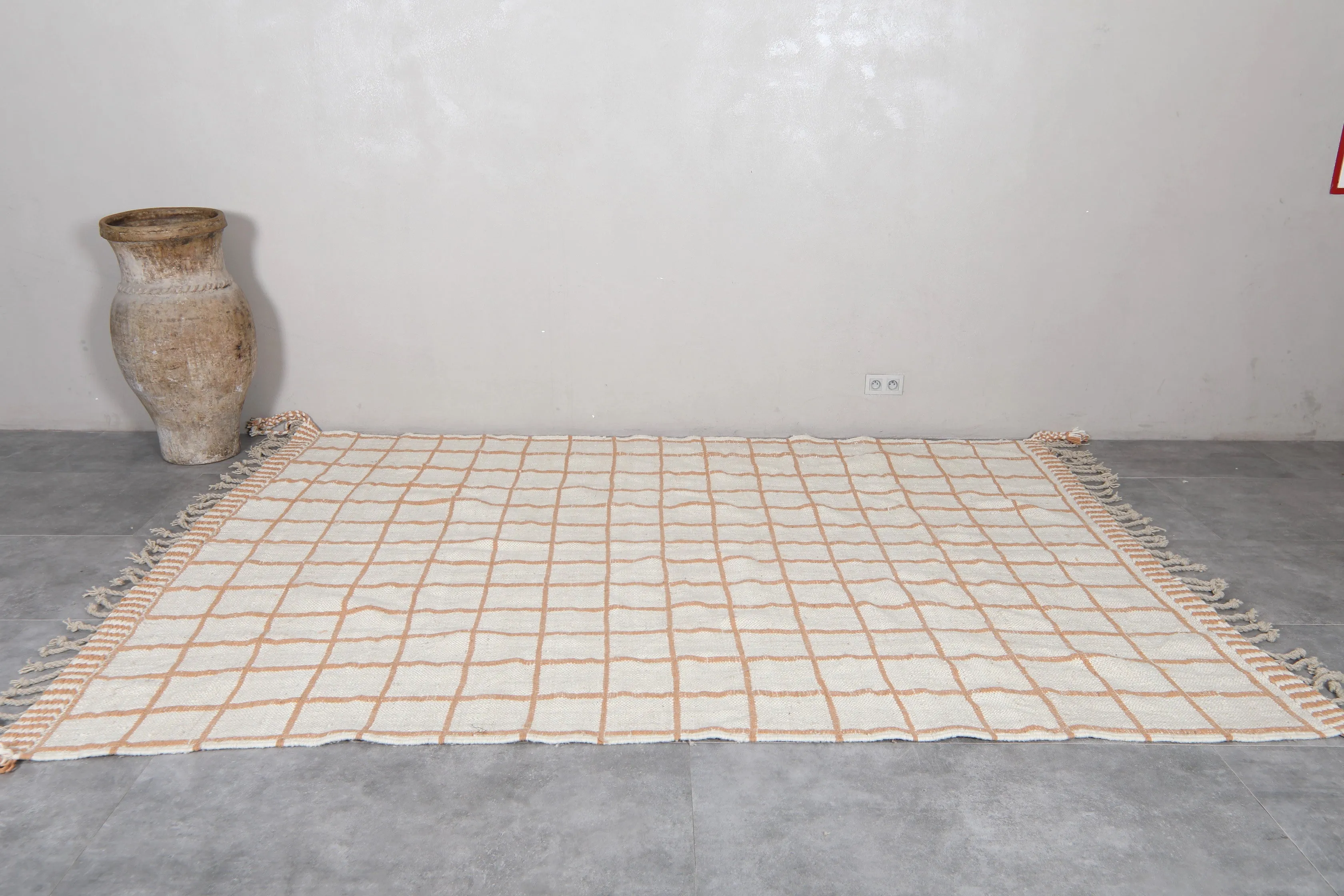Kilim rug - Flat woven wool carpet - Berber custom rug
