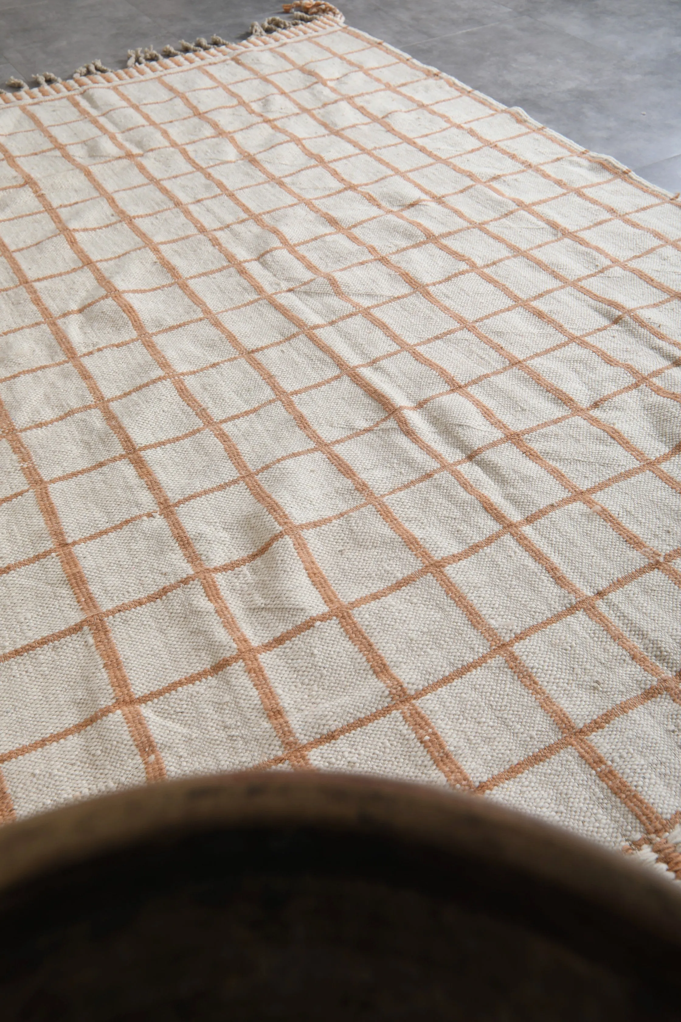 Kilim rug - Flat woven wool carpet - Berber custom rug