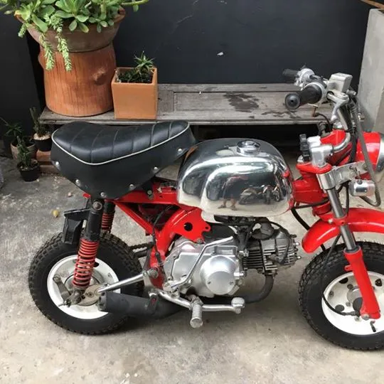KM-HOG-014 Honda Monkey Norton Tank
