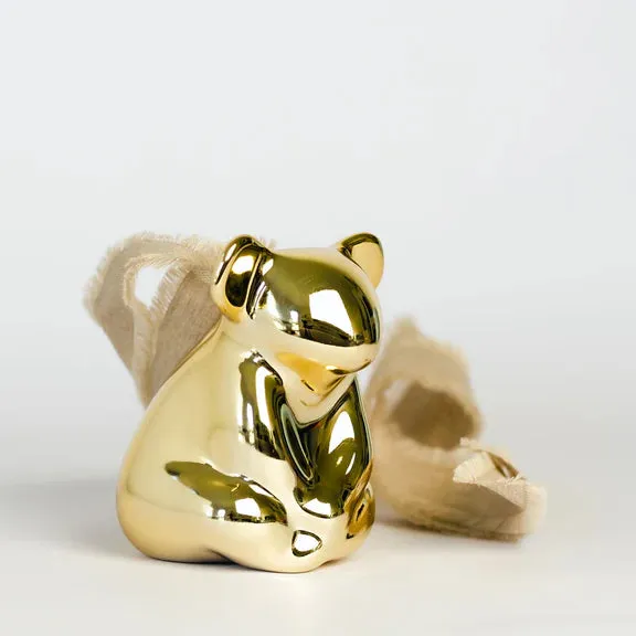 KOALA ORNAMENT | CERAMIC GOLD