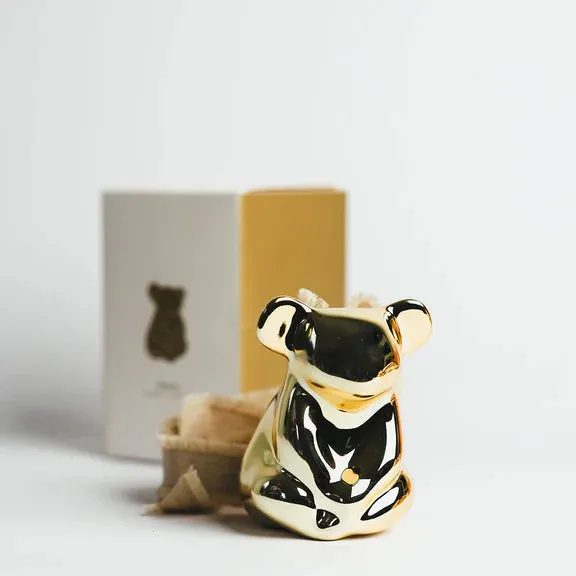 KOALA ORNAMENT | CERAMIC GOLD
