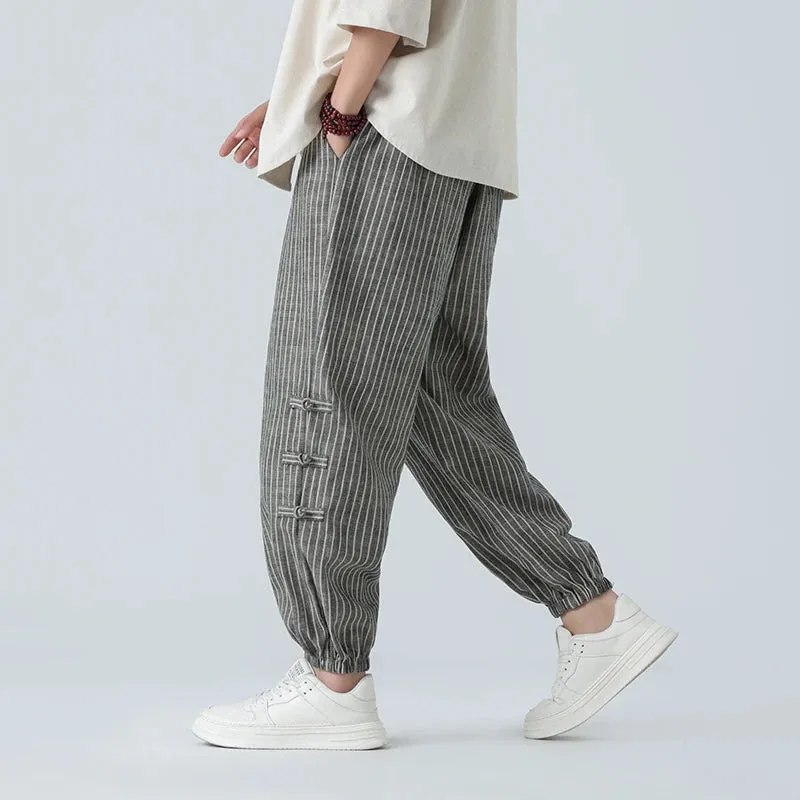 Kyoto Comfort Cotton Linen Pants