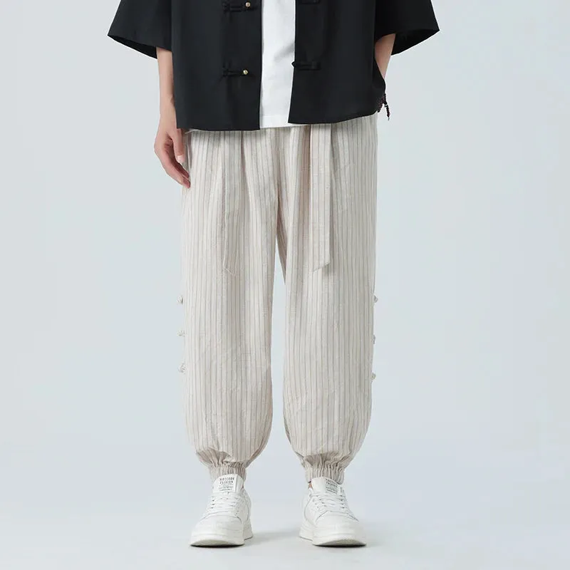 Kyoto Comfort Cotton Linen Pants