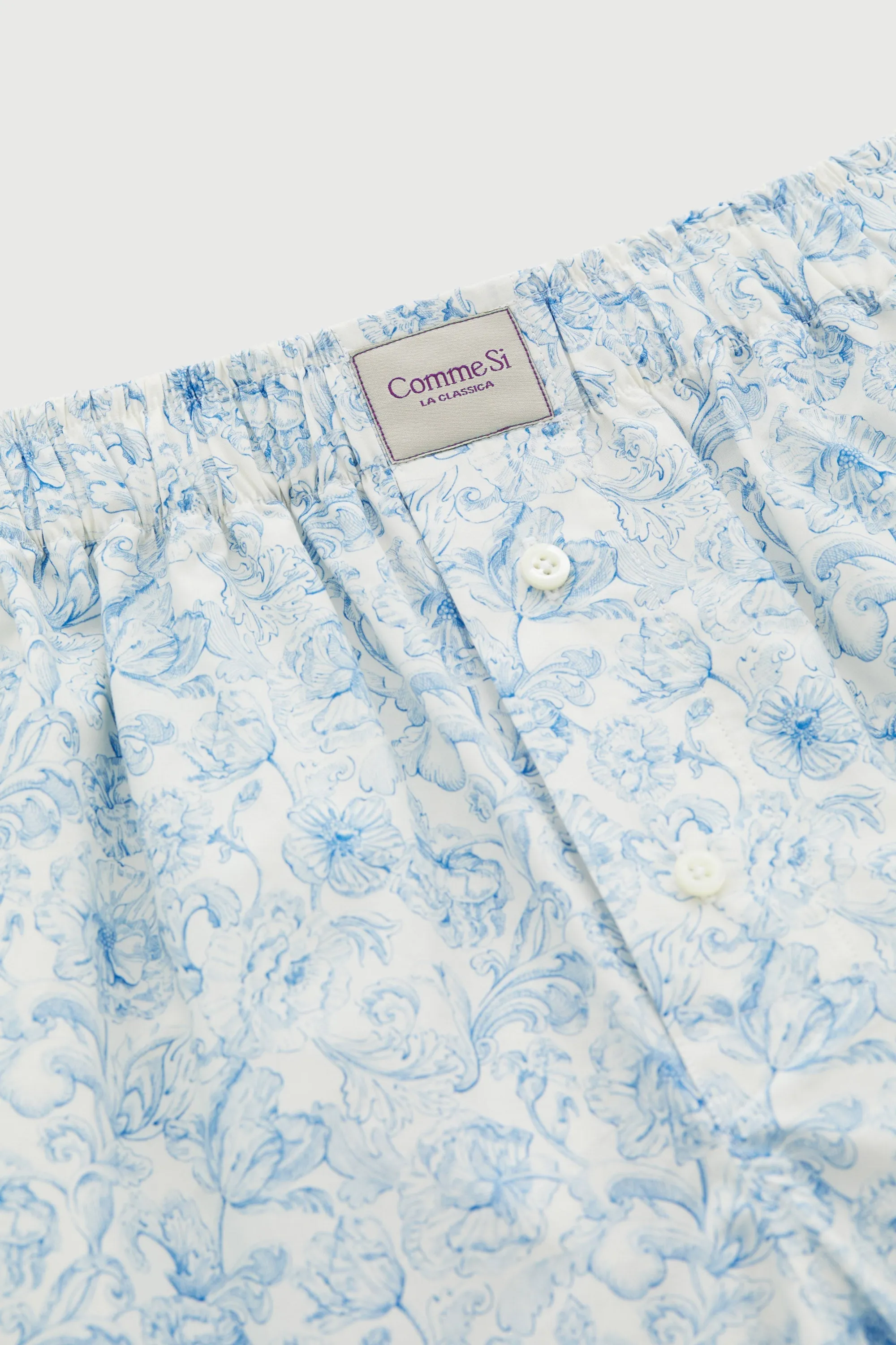 La Boxer Alta, made with Liberty fabric