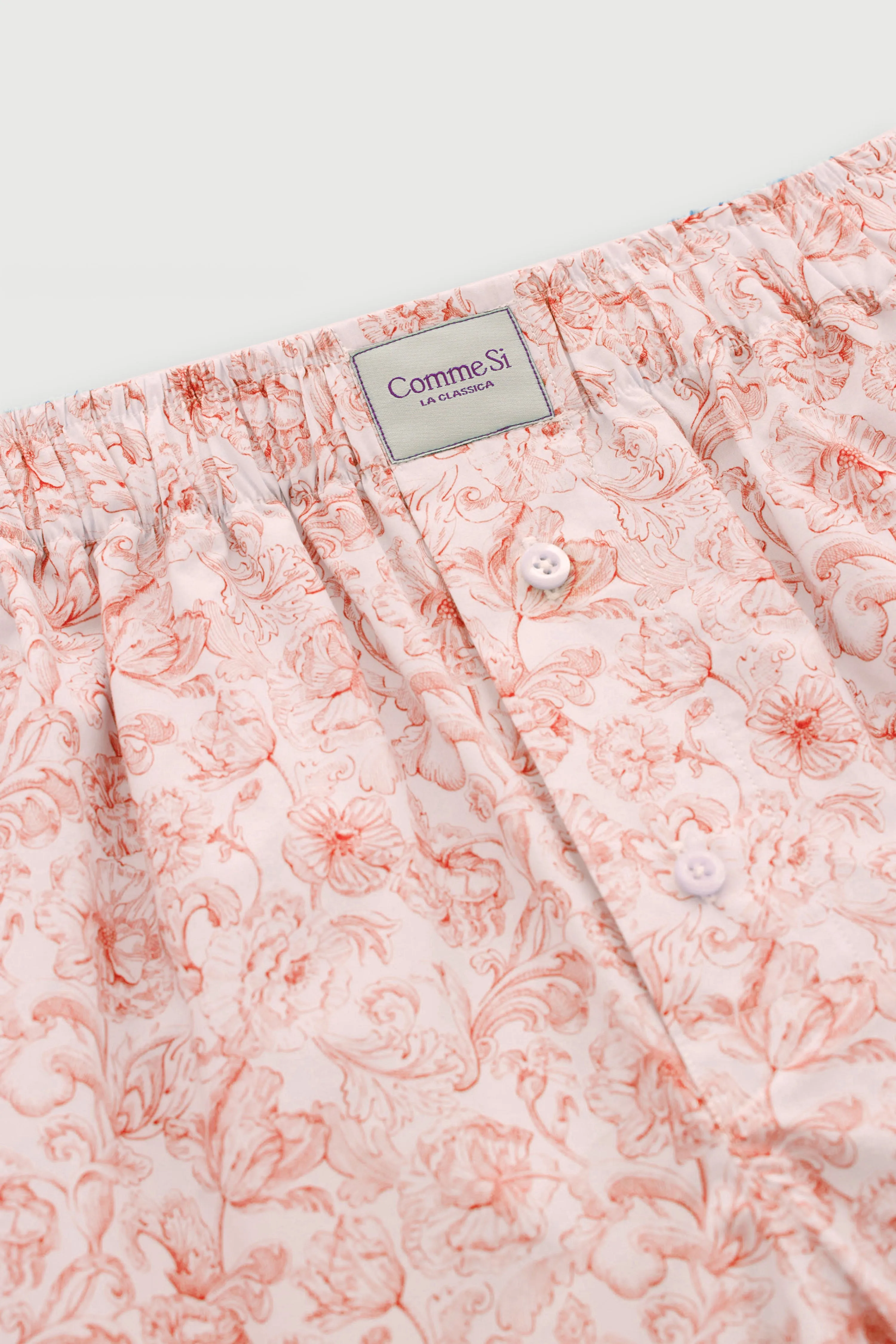La Boxer Alta, made with Liberty fabric