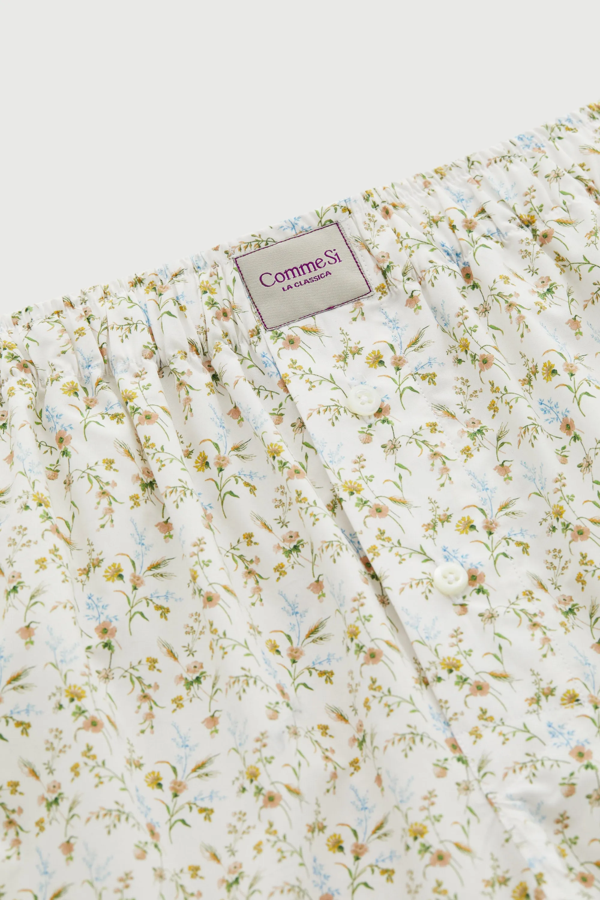 La Boxer Alta, made with Liberty fabric