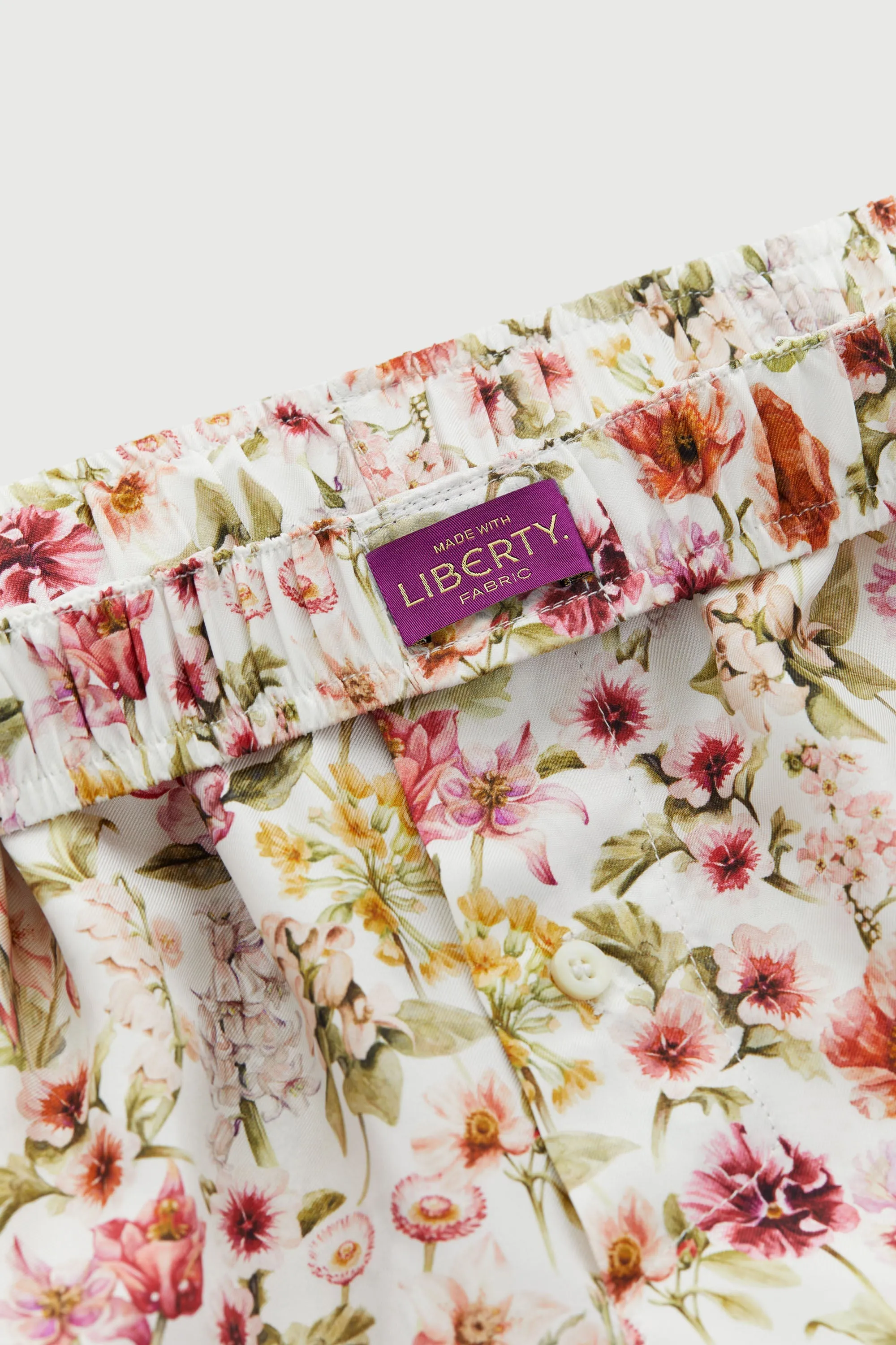 La Boxer Alta, made with Liberty fabric