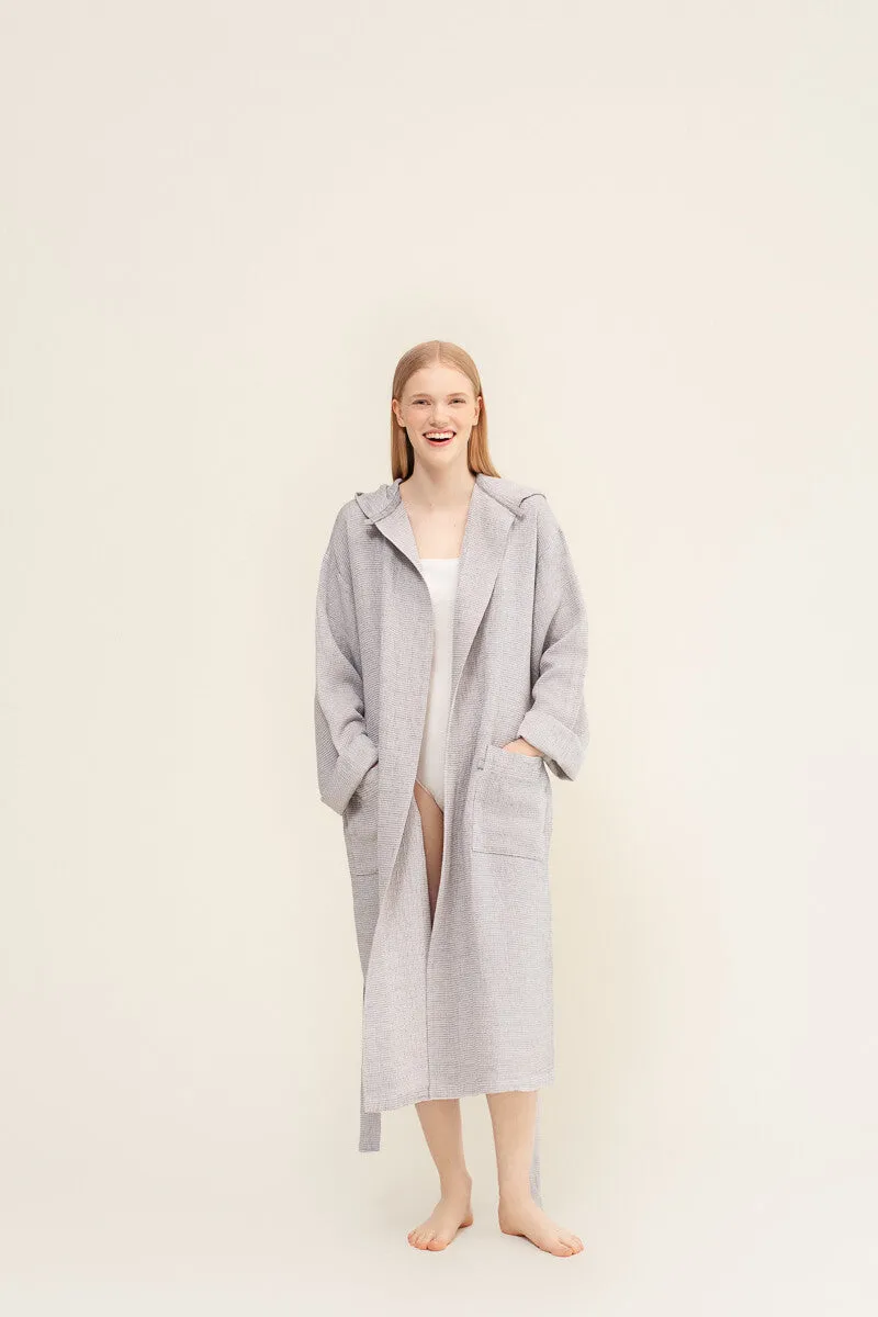 Lapuan Kankurit Terva Bathrobe with Hood