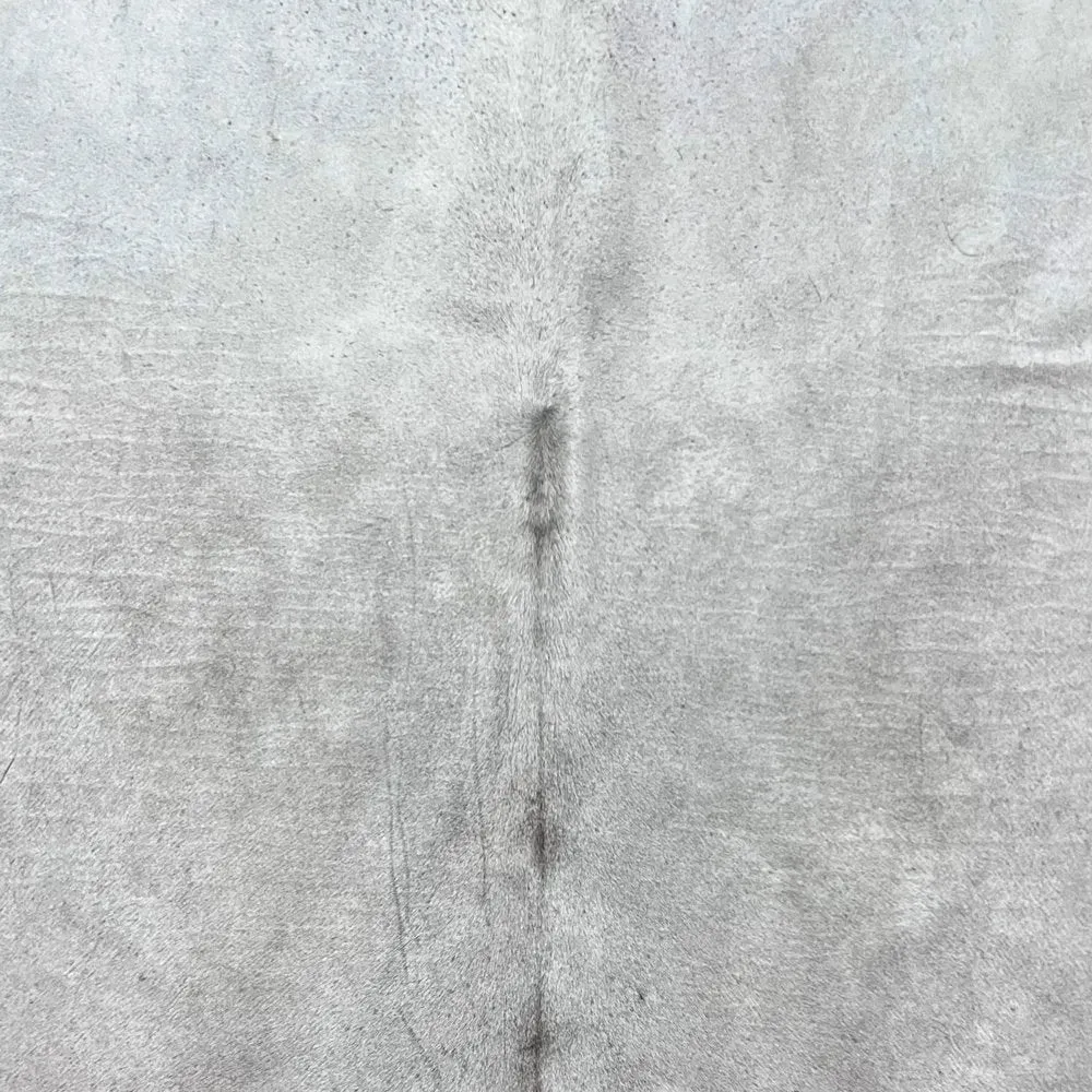 Large Ivory Cowhide Rug Size 5.10 x 6.10 ft---4998
