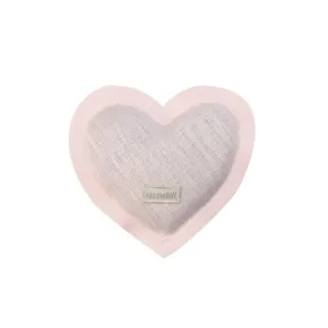 Lavender Heart Sachet Pink Linen