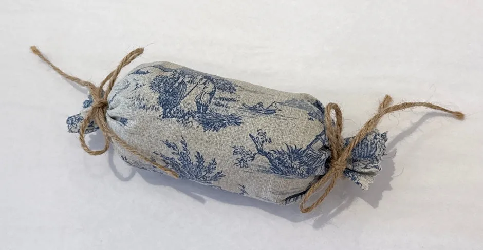 Lavender Sachet Toile Cushion from Provence