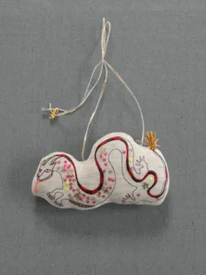 Lavender-scented Ornaments